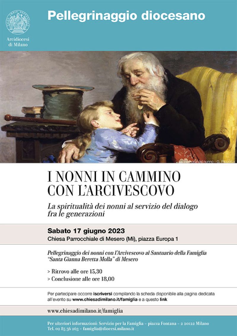 I nonni in cammino con l’arcivescovo