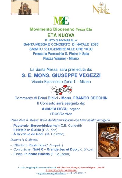 CONCERTO E SANTA MESSA DI NATALE