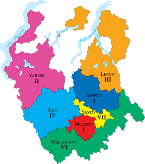 Diocesi Milano, Lombardia