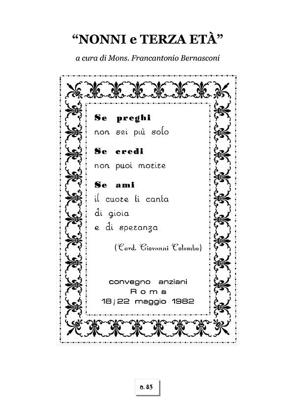 Nonni e Terza Età (Libro)