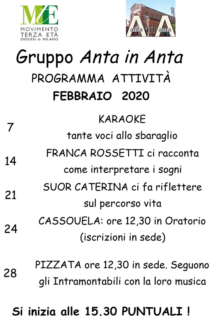 Milano – Anta in Anta