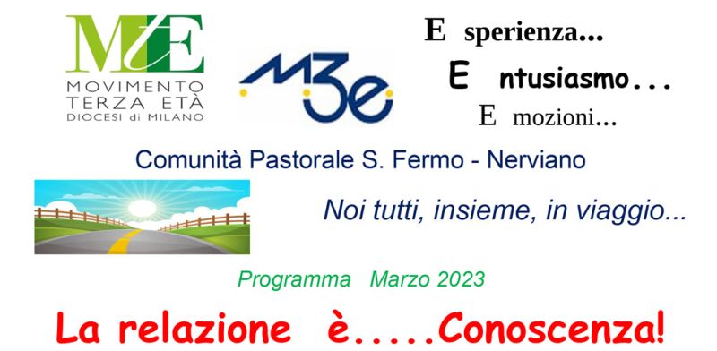 Nerviano – Programma marzo 2023